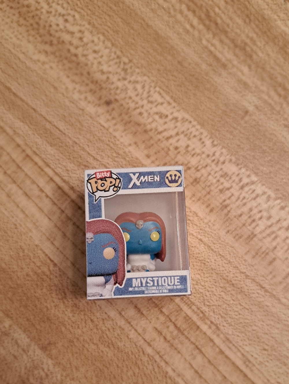 Funko Bitty Pop! X-Men Mystique Blue and Red Vinyl Figure